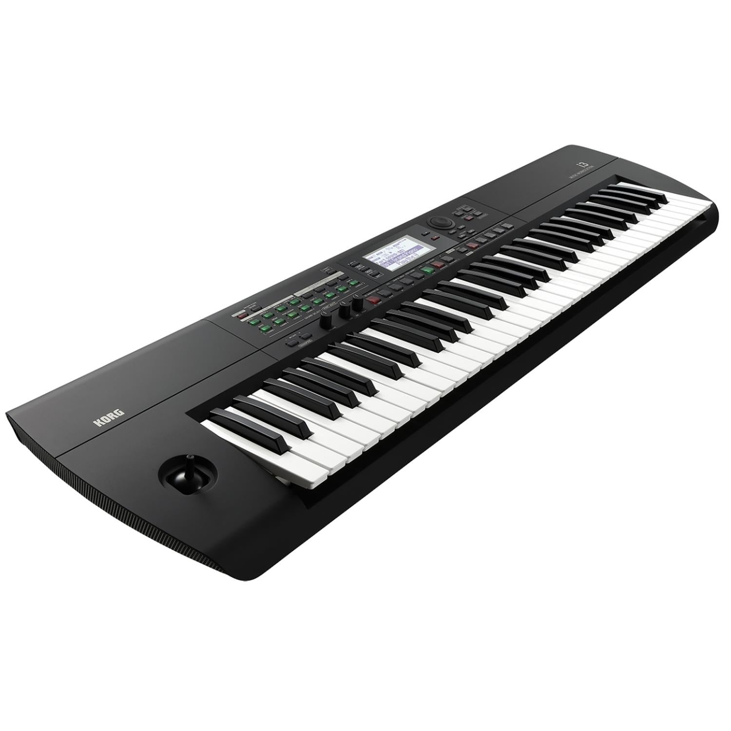 Korg Arranger Keyboards Matte Black Korg i3 61 Keys Music Workstation Arranger Keyboard