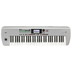 Korg Arranger Keyboards Matte Silver Korg i3 61 Keys Music Workstation Arranger Keyboard