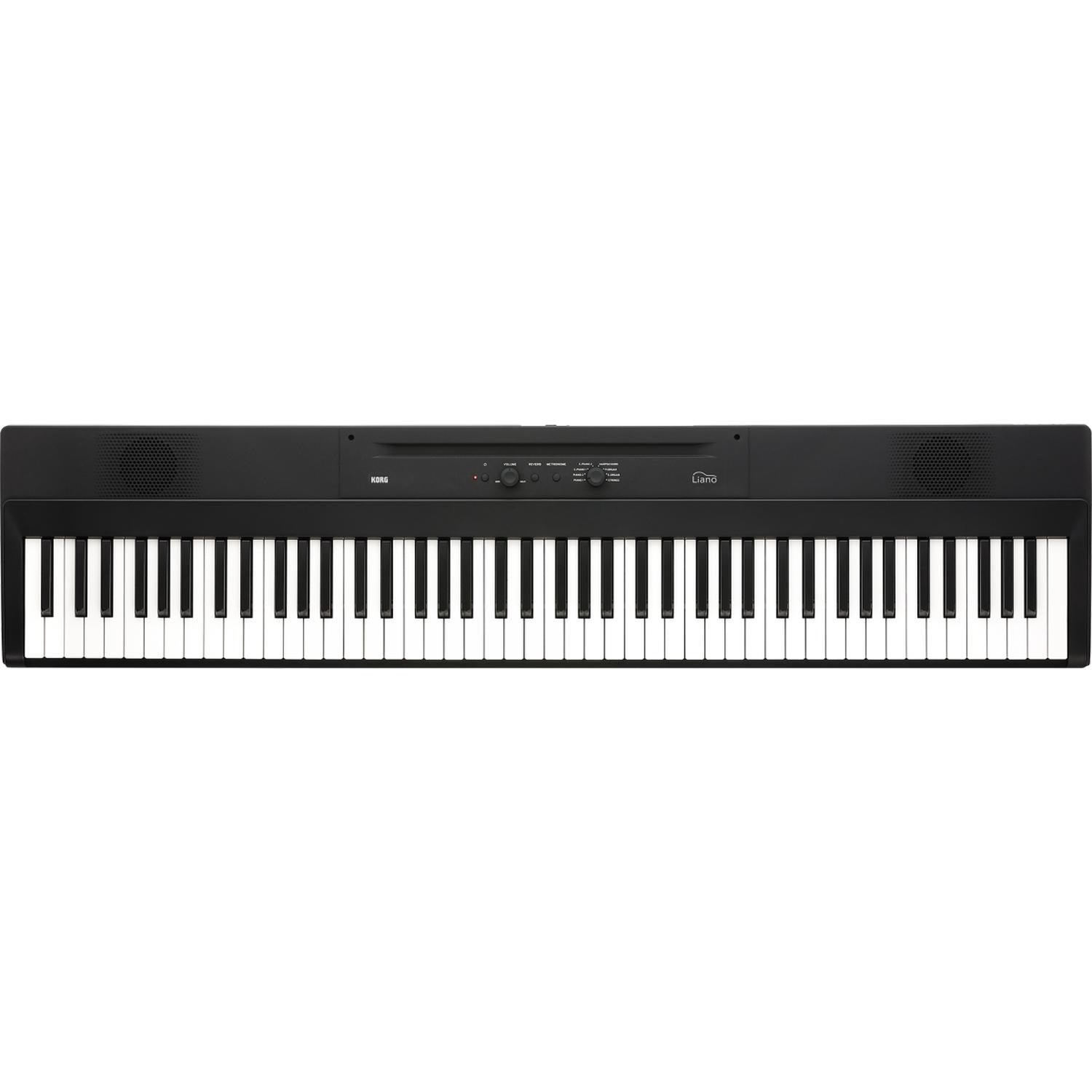 Korg Digital Pianos Black Korg Liano 88 Keys Digital Piano