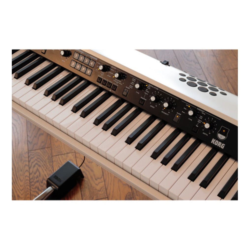 korg digital pianos korg sv-2 88 key stage vintage stage piano - black #configuration_with-speakers,style_piano