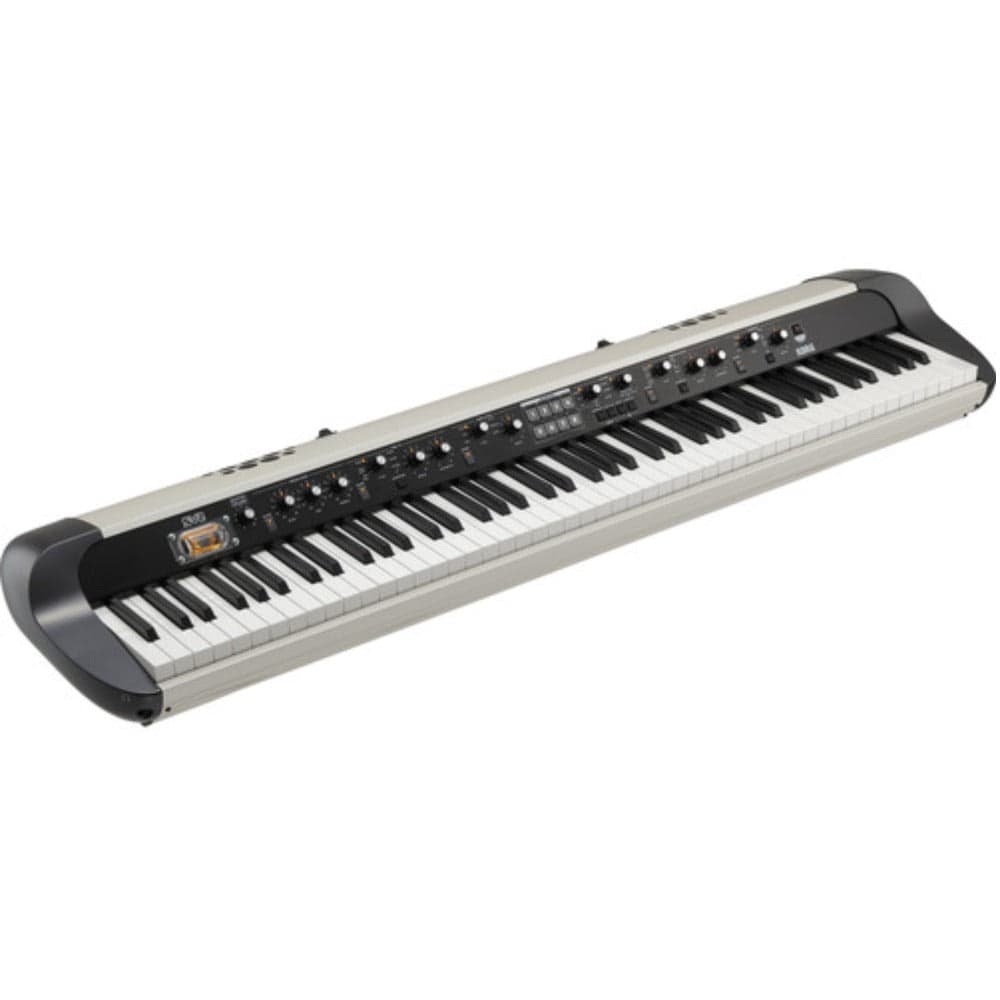 korg digital pianos korg sv-2 88 key stage vintage stage piano - black #configuration_with-speakers,style_piano