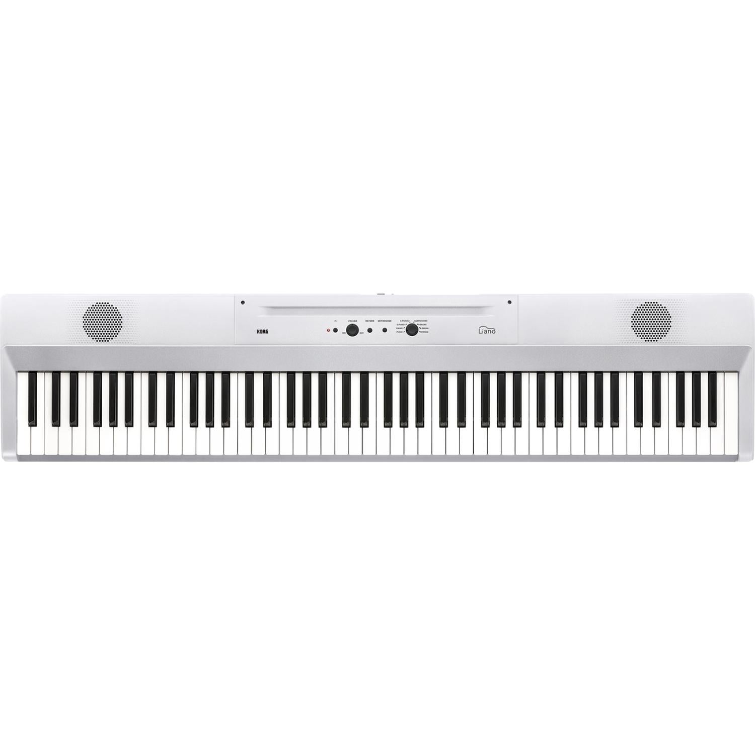 Korg Digital Pianos Pearl White Korg Liano 88 Keys Digital Piano #color_pearl-white