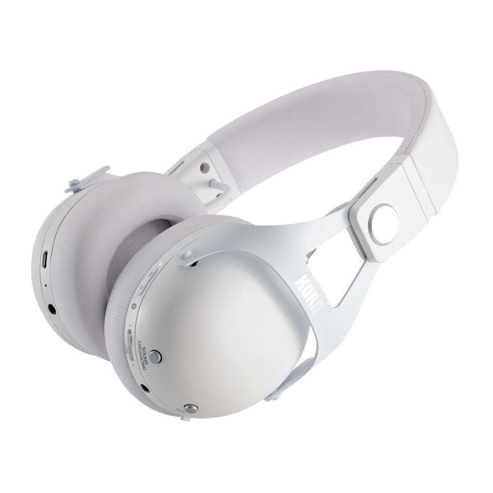 korg dj headphones korg nc q1 smart noise cancelling dj headphone #color_white