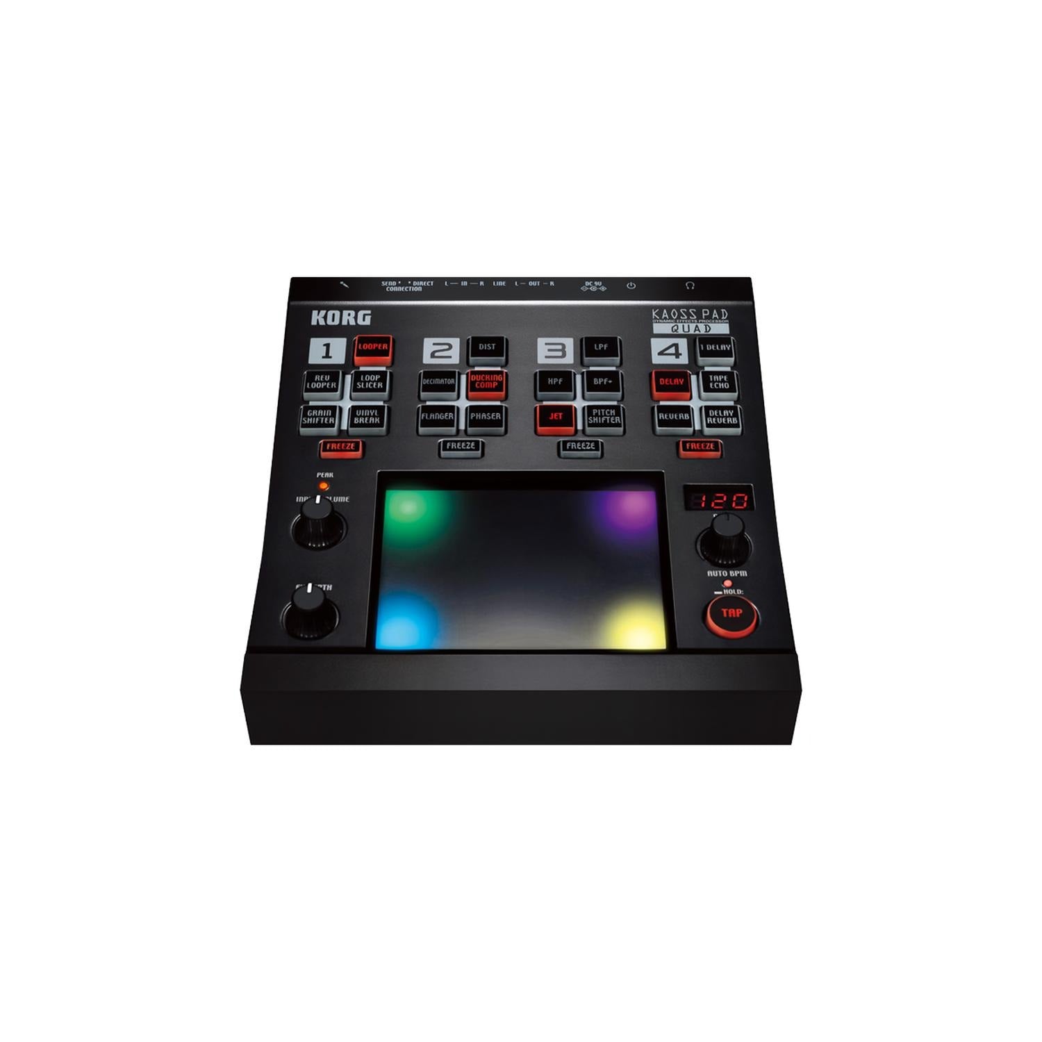 Korg Effect Pedals Korg KAOSS Pad Quad Dynamic Effect Sampler