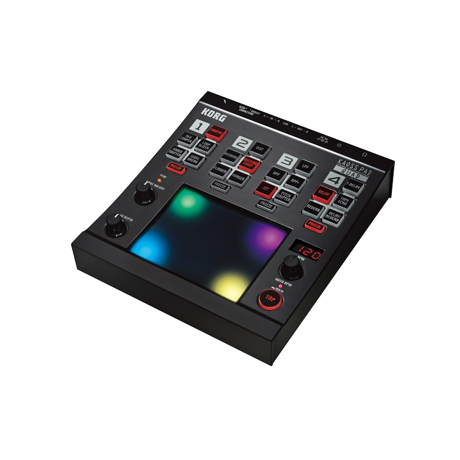 Korg Effect Pedals Korg KAOSS Pad Quad Dynamic Effect Sampler