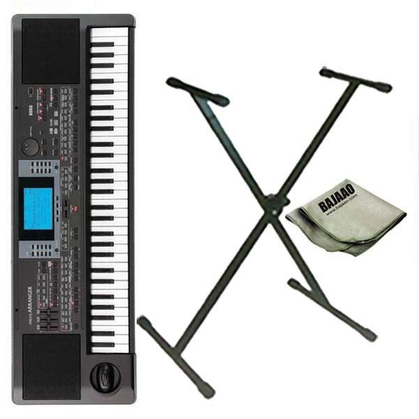 korg keyboard bundles korg micro-arranger mar-1 arranger keyboard with stand and polishing cloth