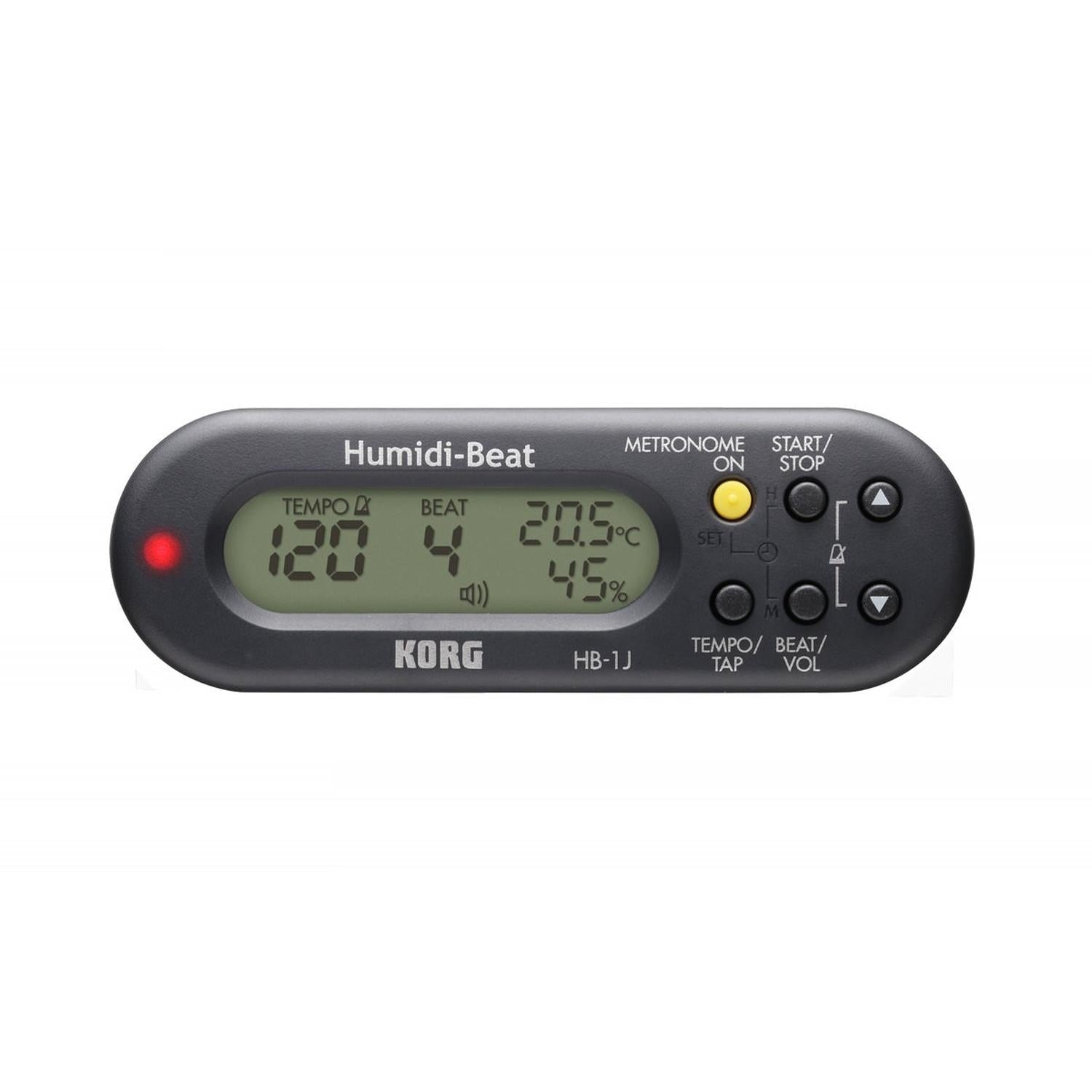 Korg Metronomes Korg HB-1 Humidi-Beat Metronome Hygrometer- Black