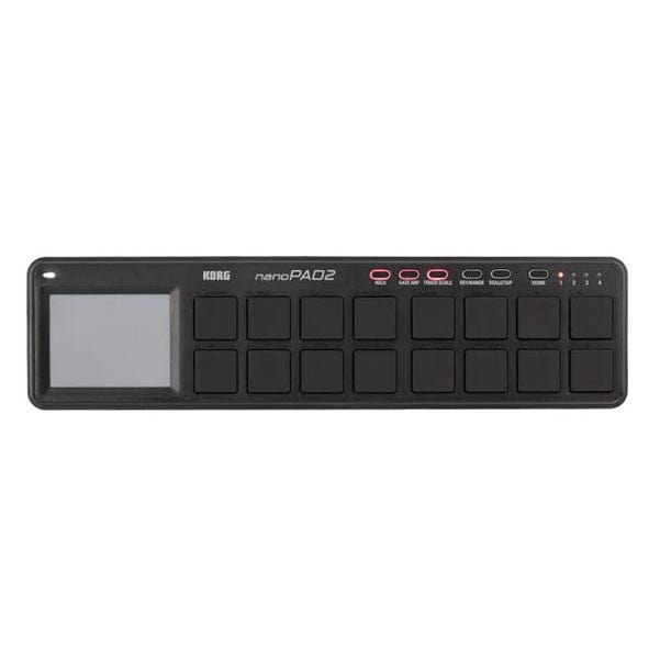 korg midi interfaces black korg nanopad2 slim-line usb midi interface