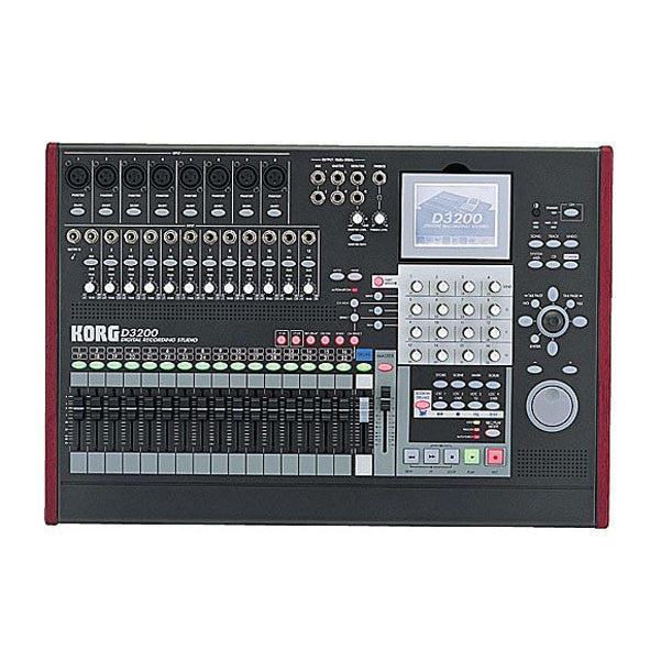 korg multitrack recorders korg d3200 32-track audio workstation