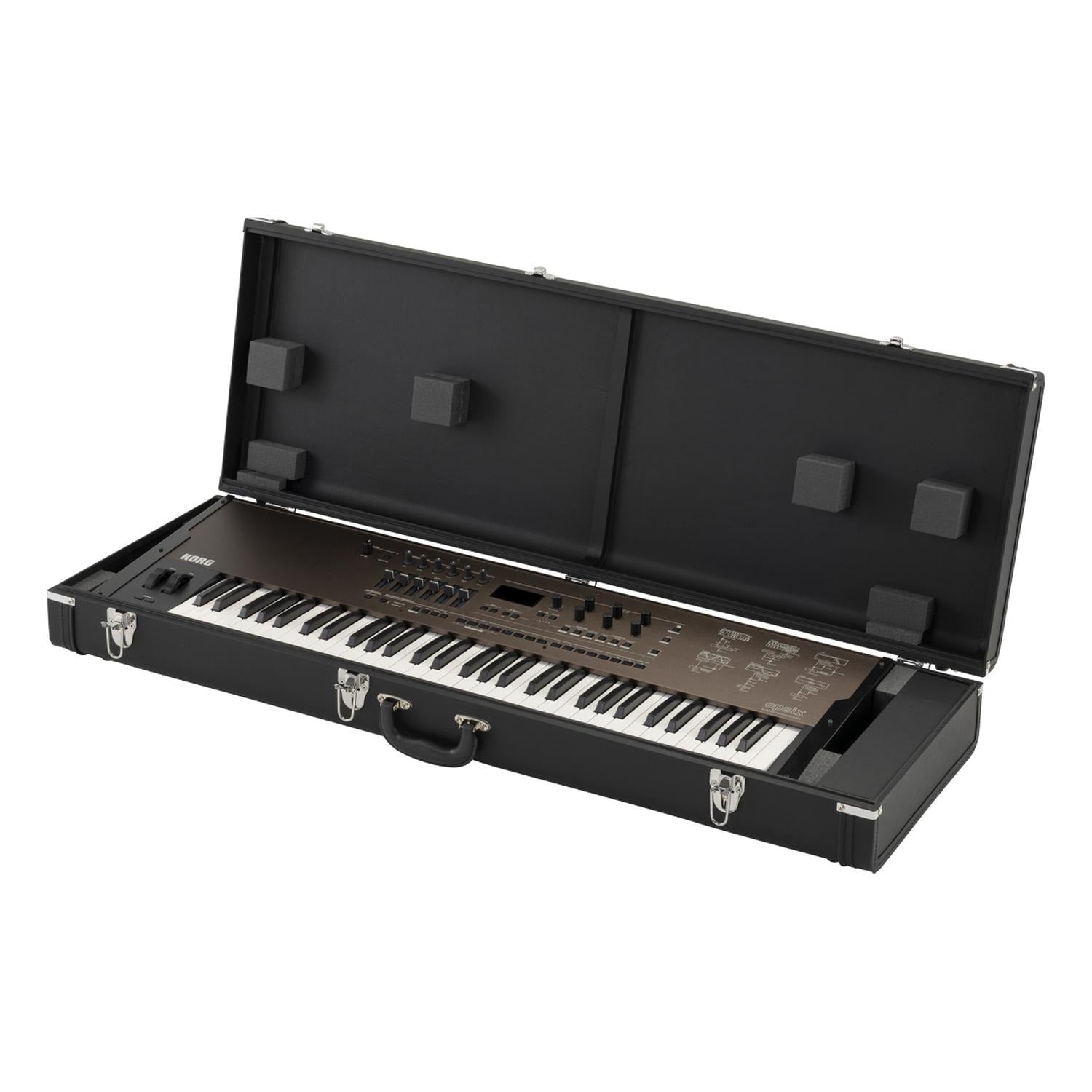 Korg Synthesizers Black Korg OPSIX SE 61 Key Altered FM Synthesizer