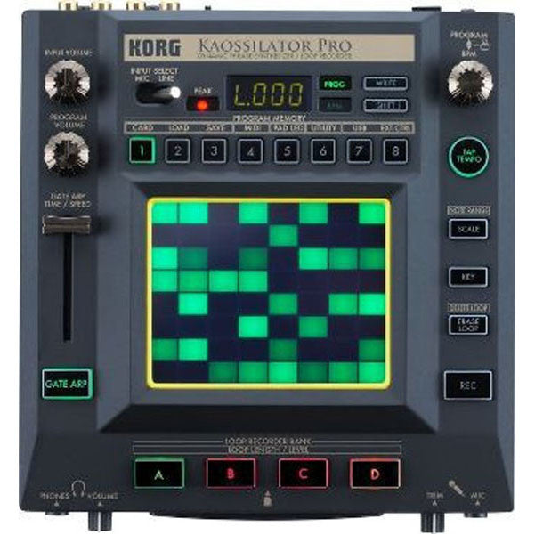 korg synthesizers korg kaossilator pro - dynamic phrase synth/loop recorder
