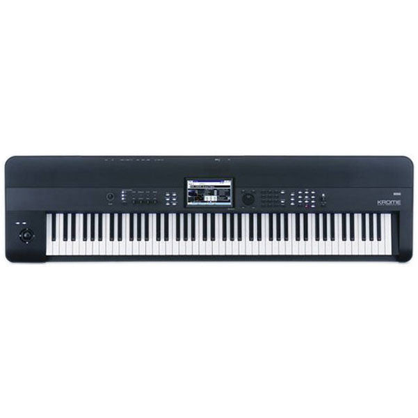 korg synthesizers korg krome 88-key music workstation with sd card