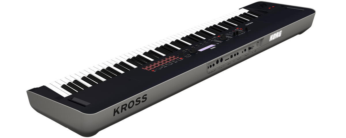 korg synthesizers korg kross2 88-key keyboard synthesizer workstation with sd card