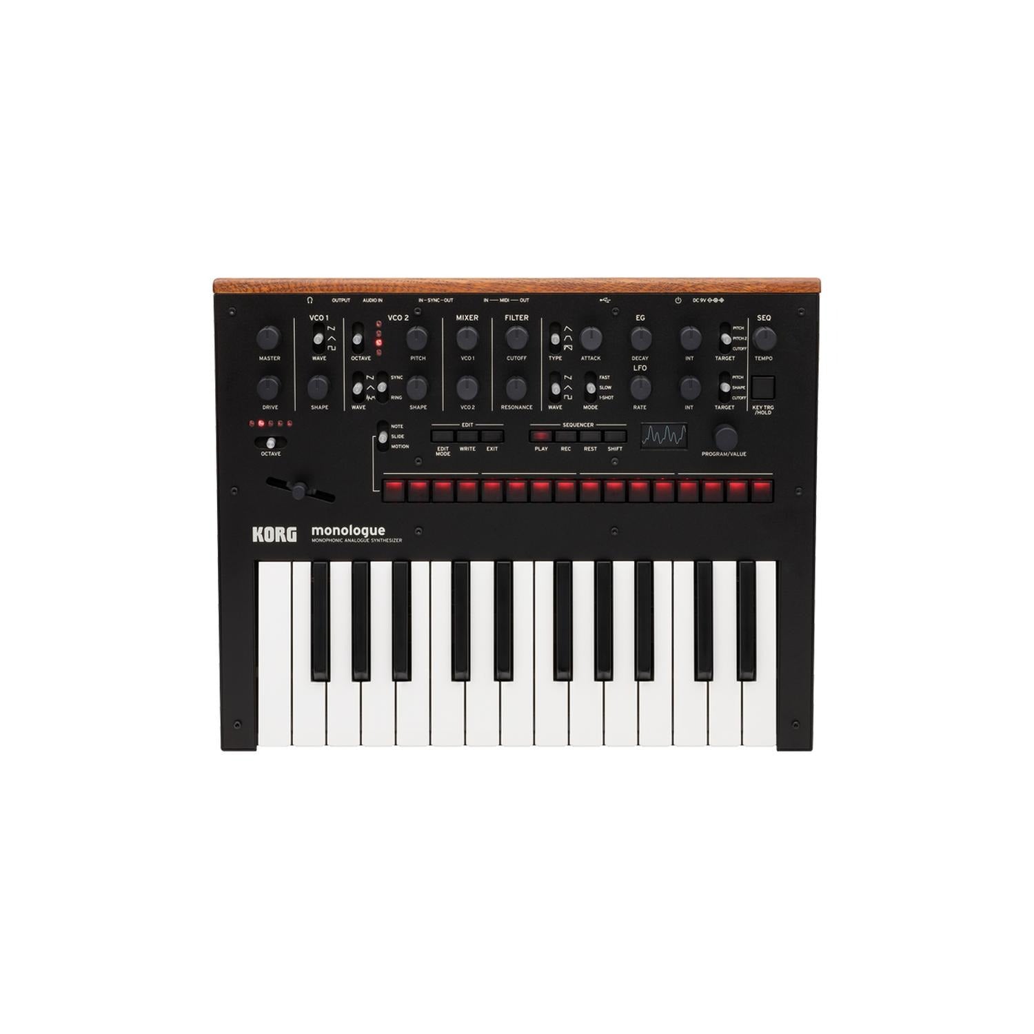 Korg Synthesizers Korg Monologue Monophonic Analog Synthesizer