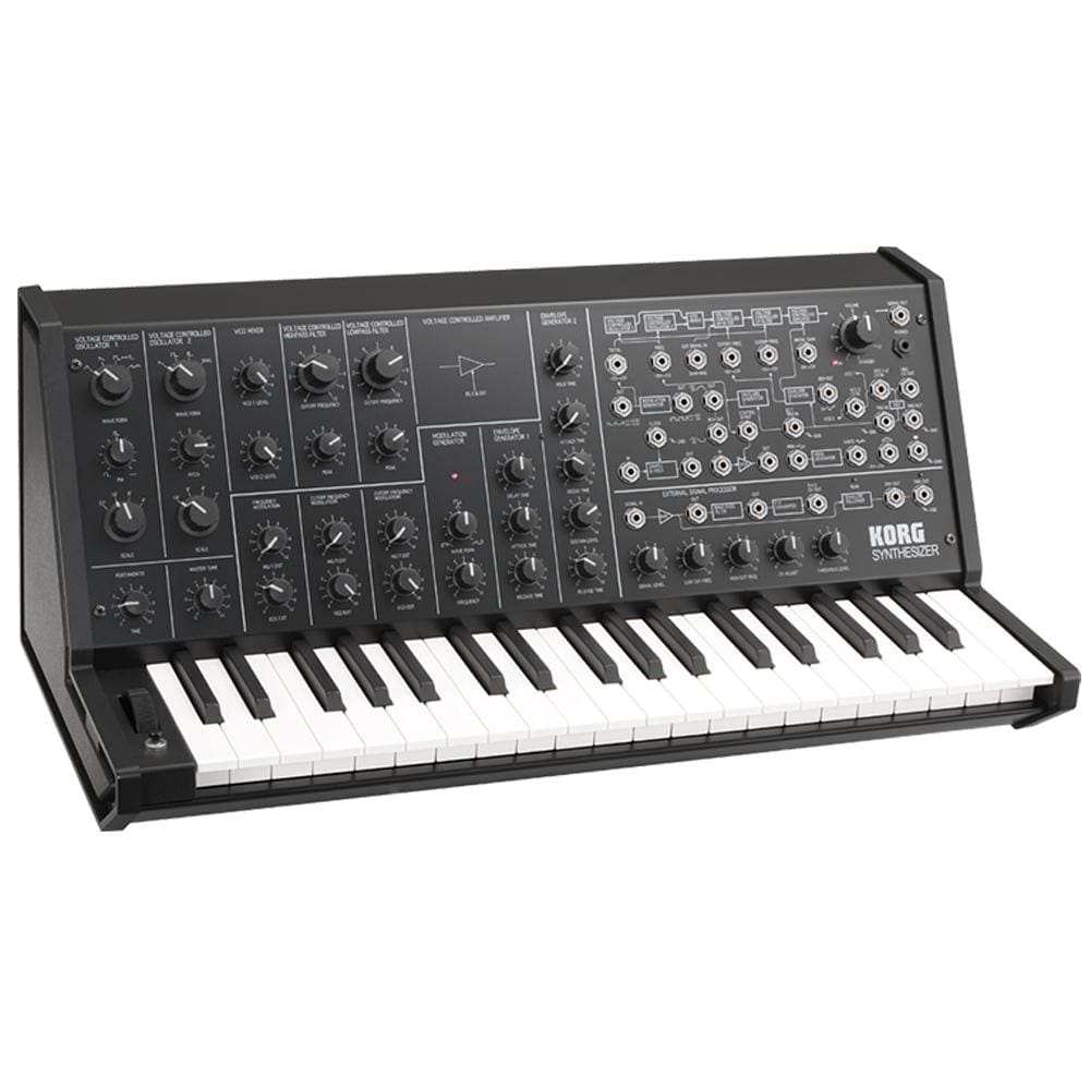 korg synthesizers korg ms-20 mini semi-modular analog synthesizer