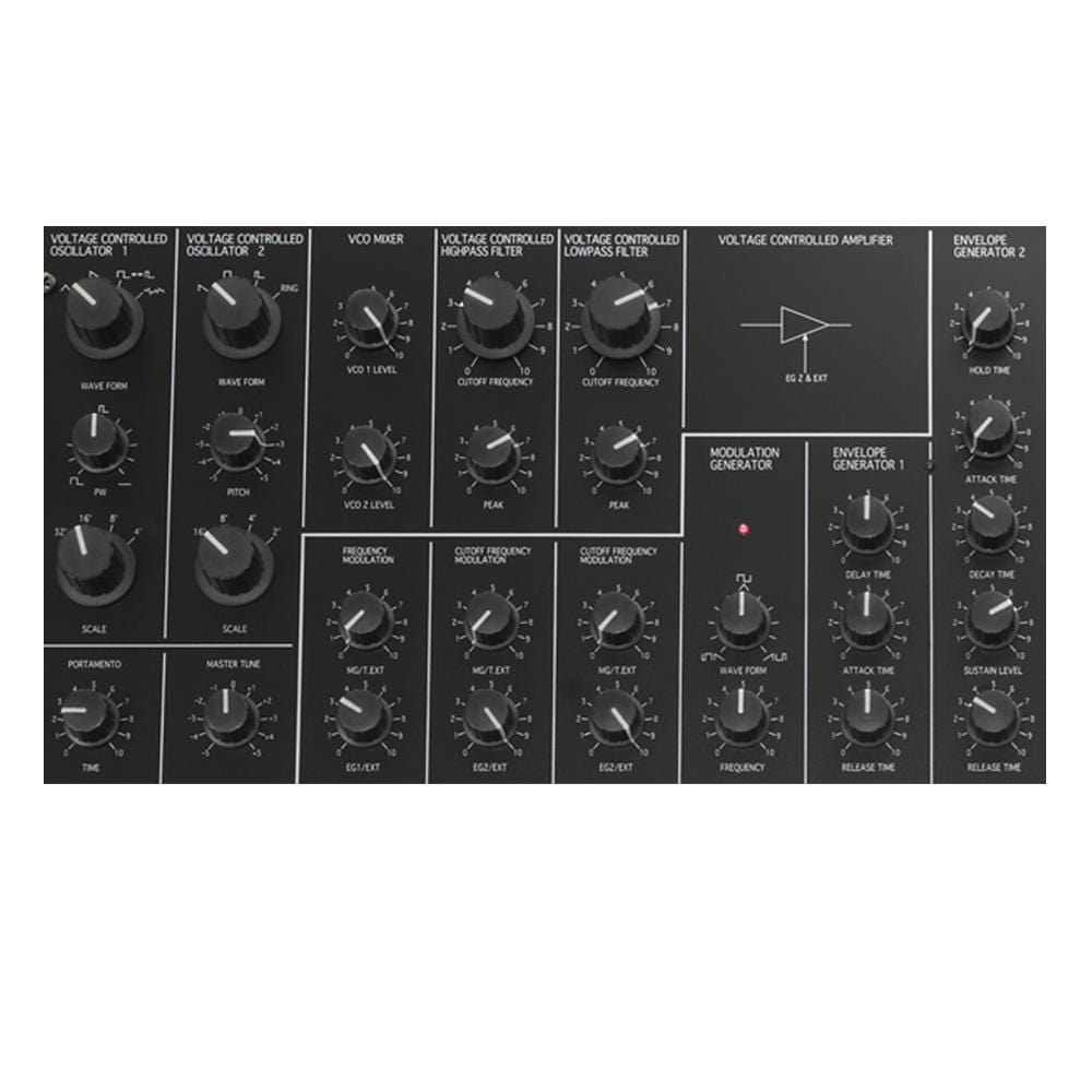 korg synthesizers korg ms-20 mini semi-modular analog synthesizer
