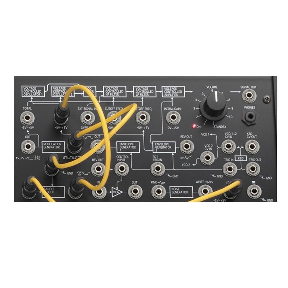 korg synthesizers korg ms-20 mini semi-modular analog synthesizer