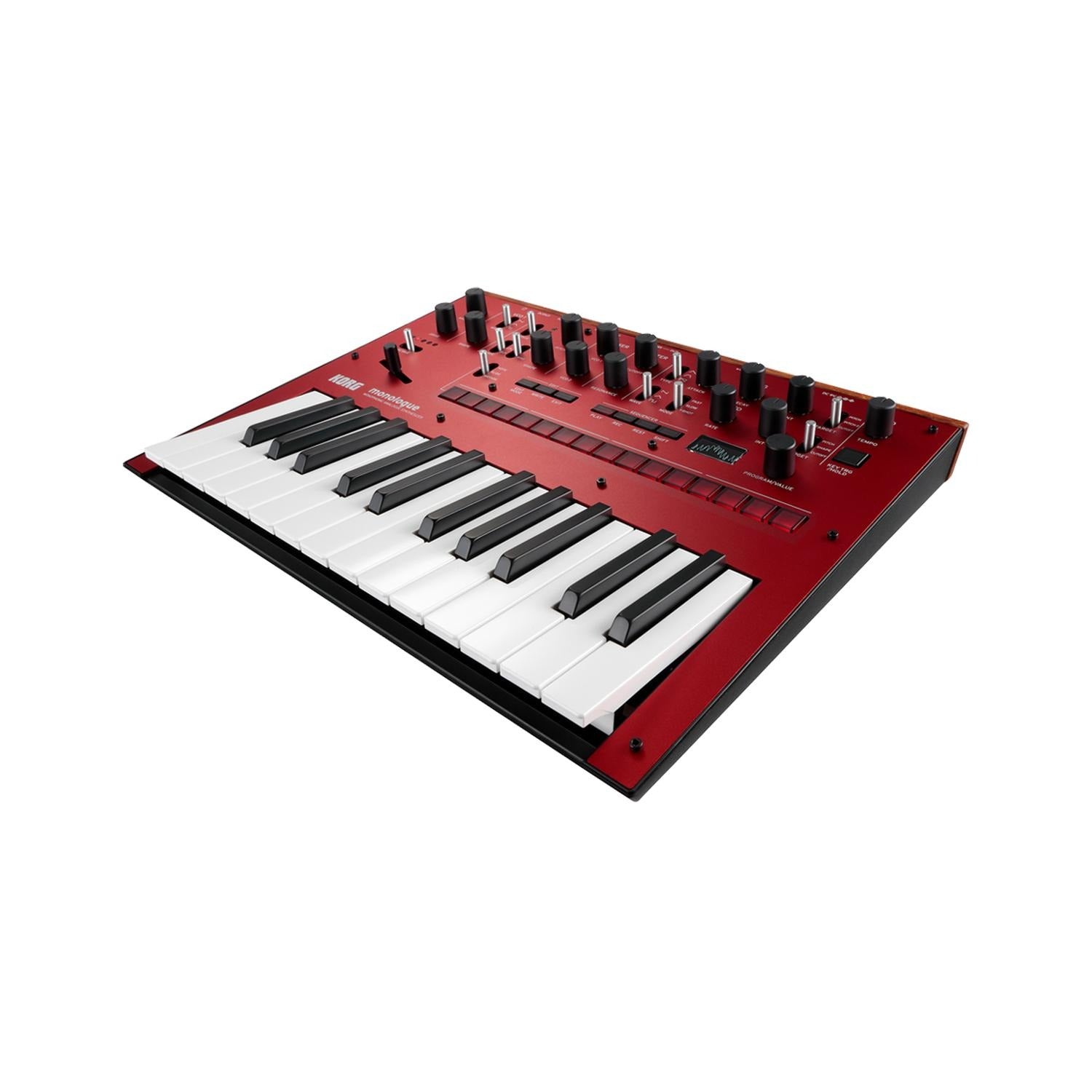 Korg Synthesizers Red Korg Monologue Monophonic Analog Synthesizer