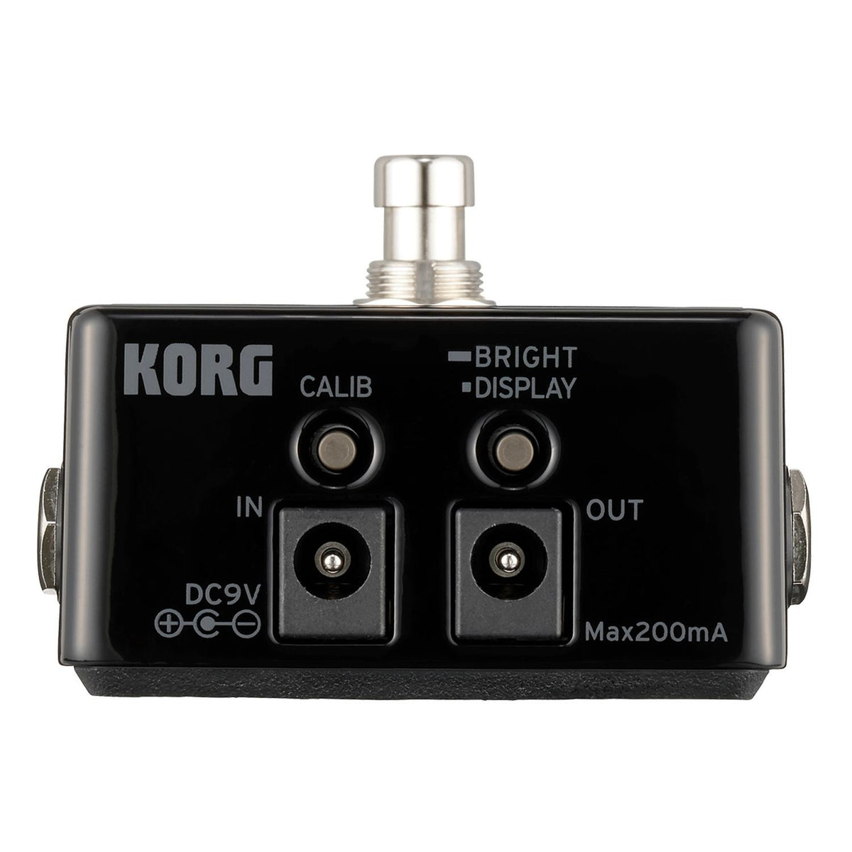 Korg Tuners Black Korg PB-X Pitchblack X Chromatic Pedal Tuner