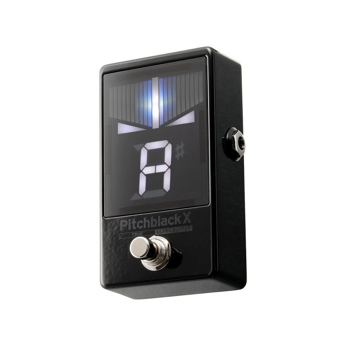 Korg Tuners Black Korg PB-X Pitchblack X Chromatic Pedal Tuner
