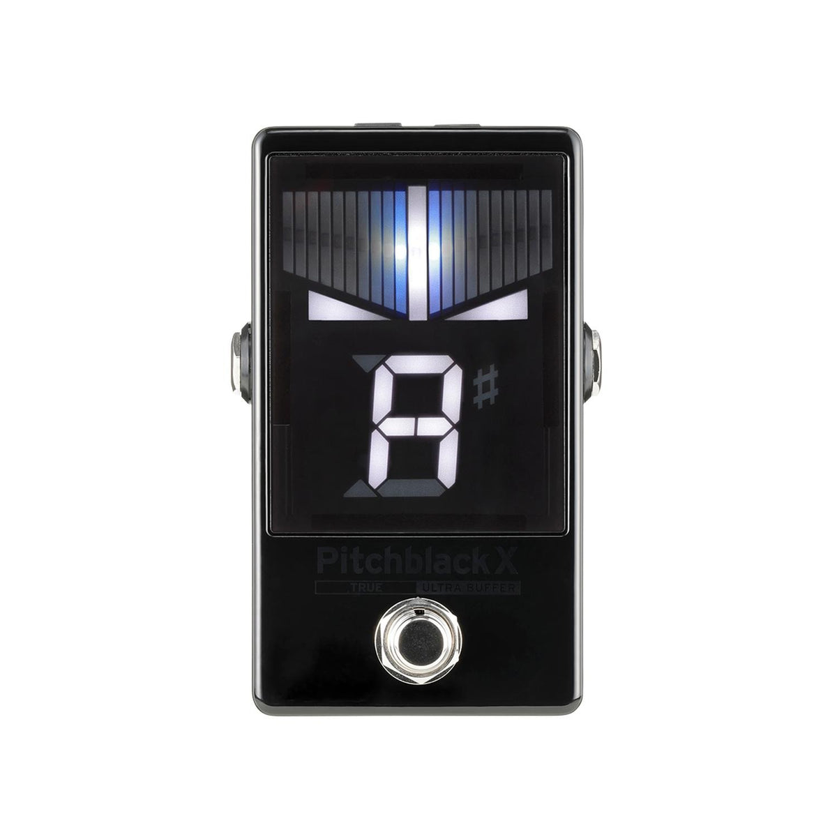 Korg Tuners Black Korg PB-X Pitchblack X Chromatic Pedal Tuner