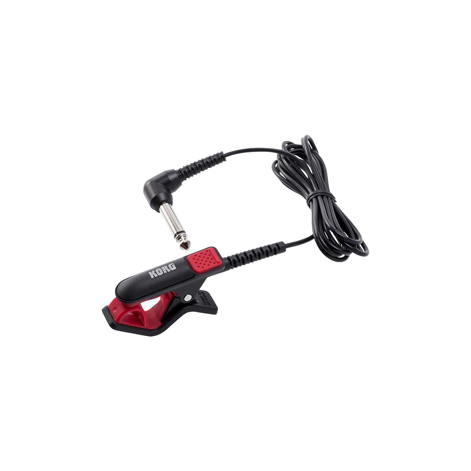 Korg Tuners Black/Red Korg CM 300 Contact Microphone #color_black/red