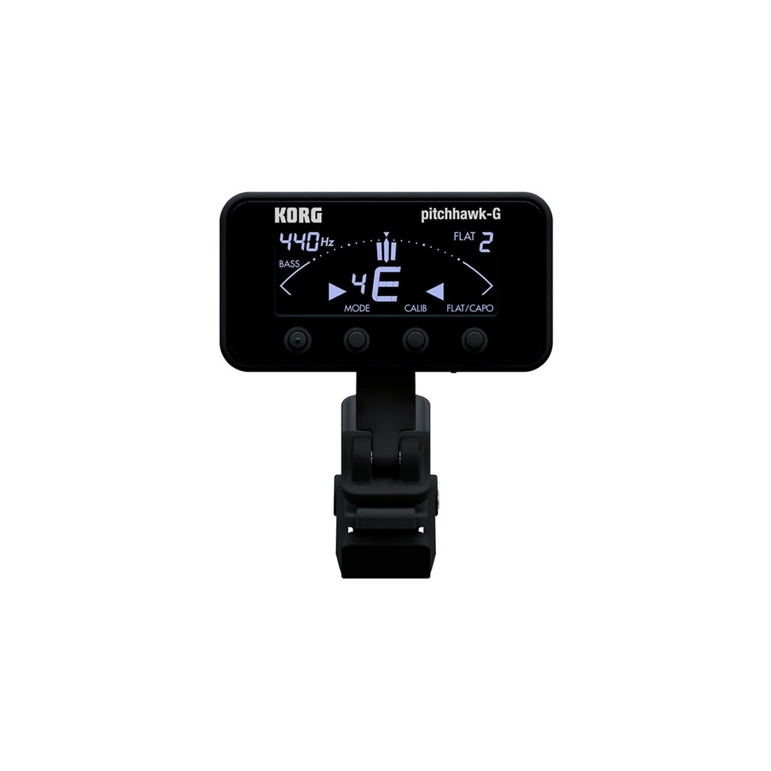 Korg Tuners Korg AW-3G PitchHawk-G Clip-On Tuner (Black)