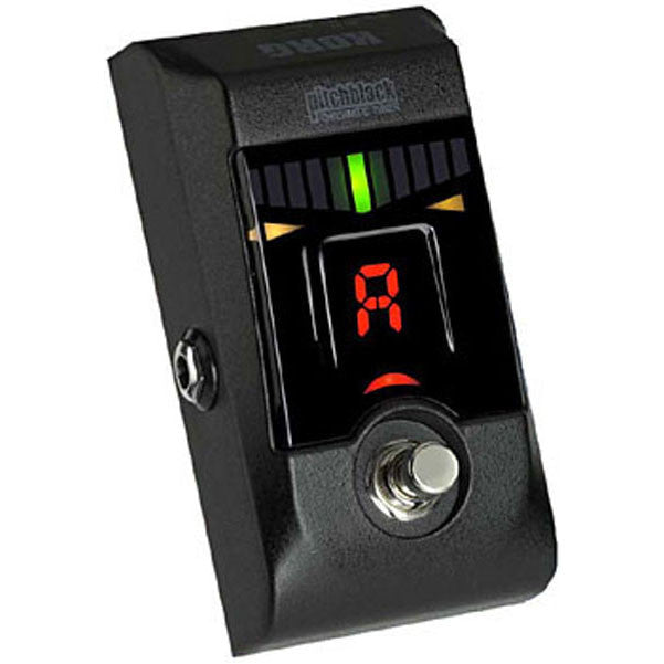 korg tuners korg pb01 pitchblack stomp box tuner with true bypass