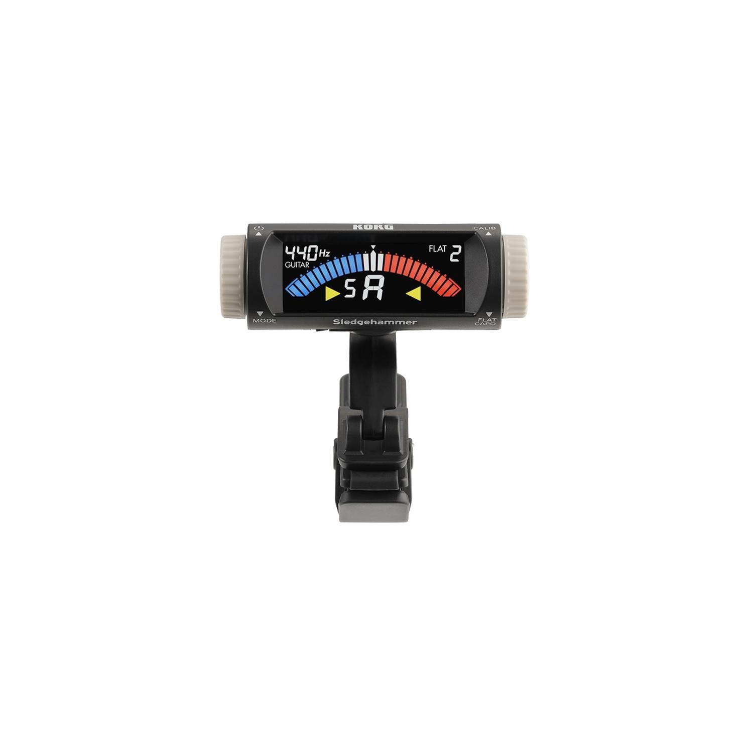 Korg Tuners Korg Sledgehammer Clip-On Guitar & Bass Tuner