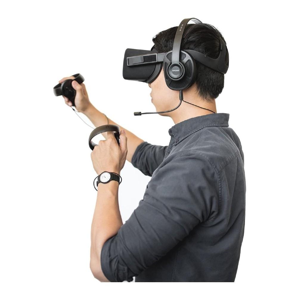 koss gaming headphones koss gmr-545 air open-back full size immersive gaming headphone
