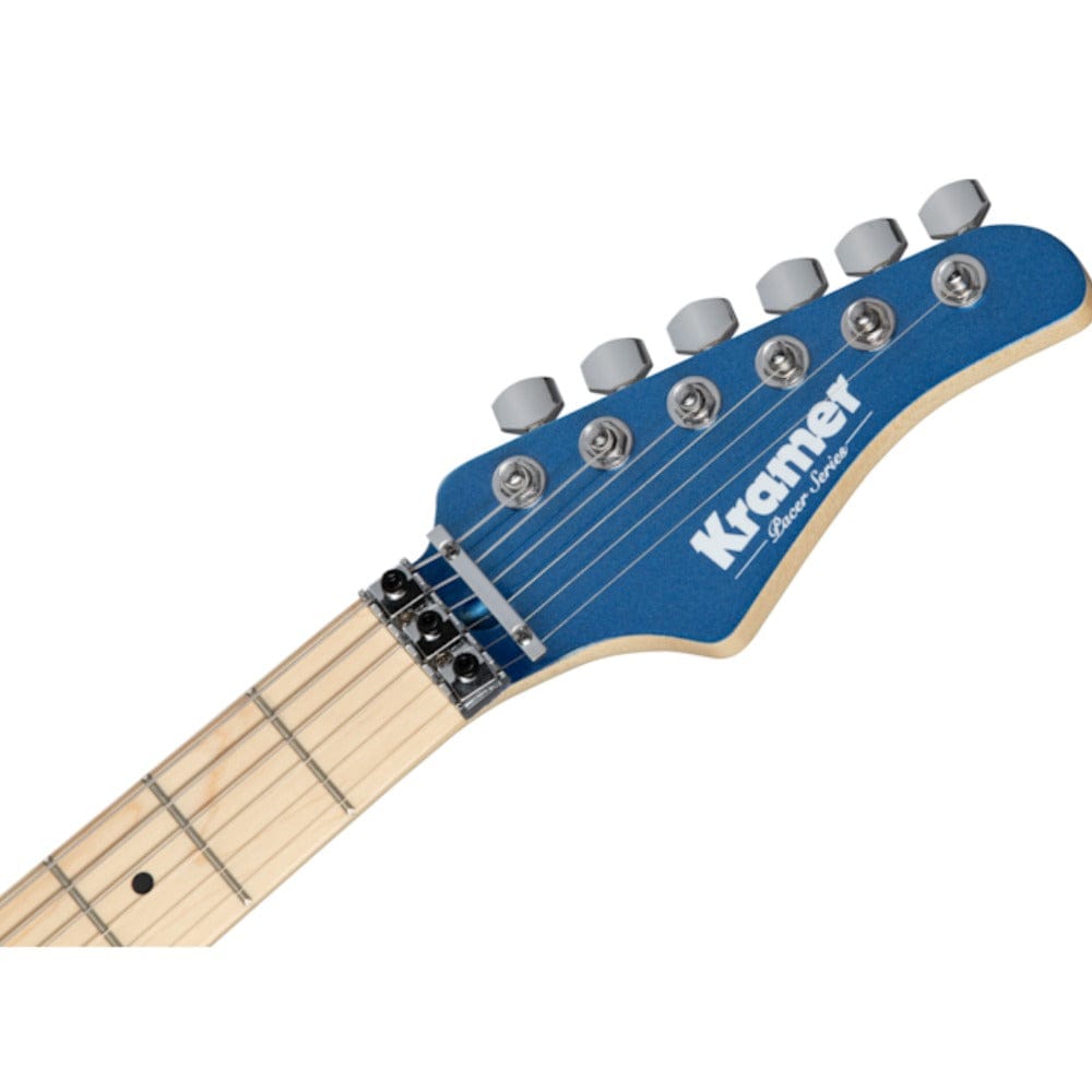 kramer electric guitars kramer pacer classic 6 string electric guitar #color_radio-blue-metallic