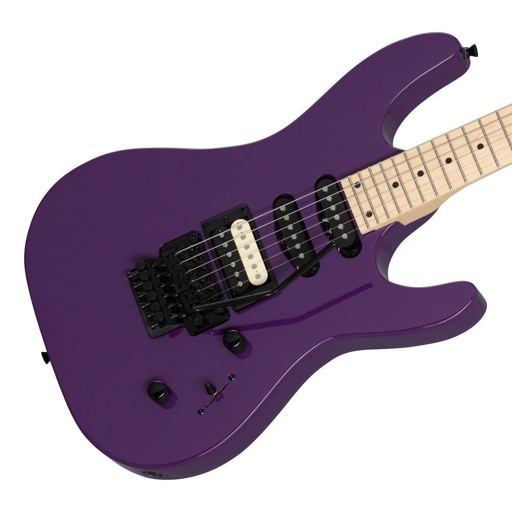 kramer electric guitars kramer striker hss 6 string electric guitar #color_mejestic-purple,orientation_right-handed