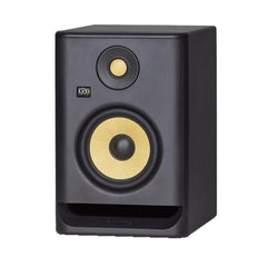 KRK Monitor Speaker Bundles KRK ROKIT 5 G4 5inch Powered Studio Monitor Speaker with Controller, Isolation Pads, Cables, and Ebook - Single Unit