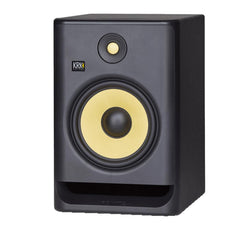 KRK Monitor Speaker Bundles KRK ROKIT 8 G4 8inch Powered Studio Monitor Speaker with Controller, Isolation Pads, Cable and Ebook - Single