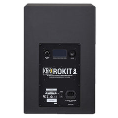 KRK Monitor Speaker Bundles KRK ROKIT 8 G4 8inch Powered Studio Monitor Speaker with Controller, Isolation Pads, Cable and Ebook - Single