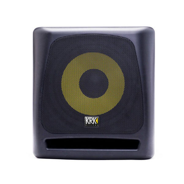 krk monitor speakers krk 10s 150w active powered subwoofer