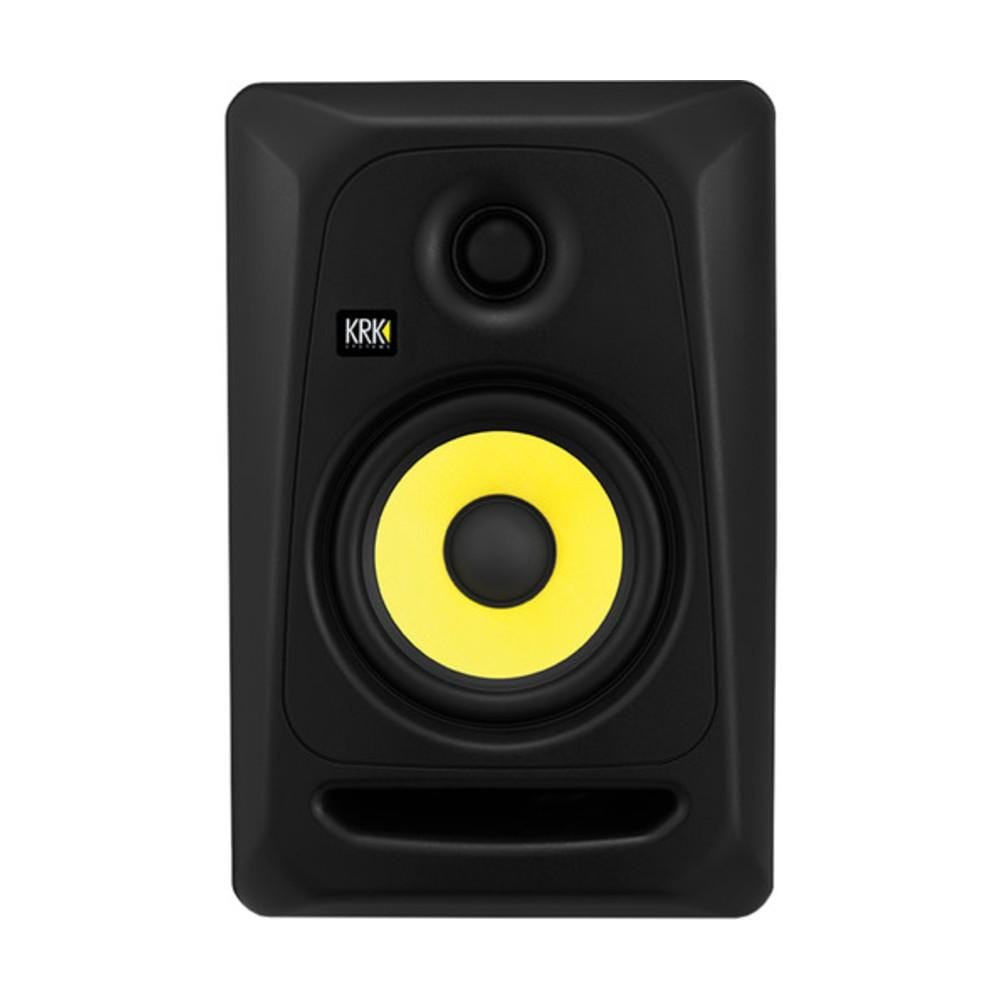 krk monitor speakers krk classic 5 active 2-way professional studio monitor - single - black