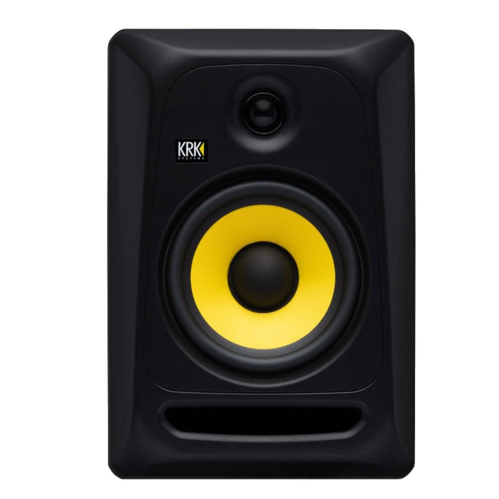 krk monitor speakers krk classic 7 active 2-way professional studio monitor - single - black