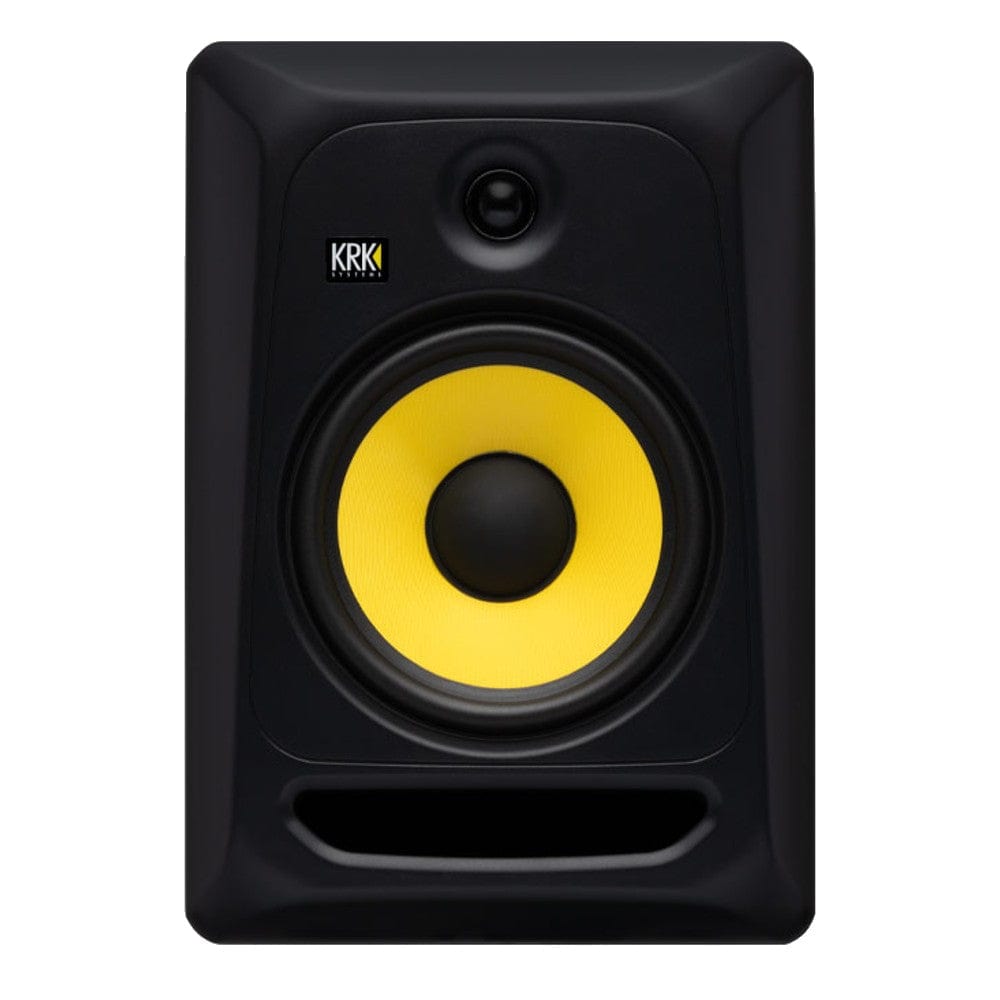 krk monitor speakers krk classic 8 active 2-way professional studio monitor - single - black
