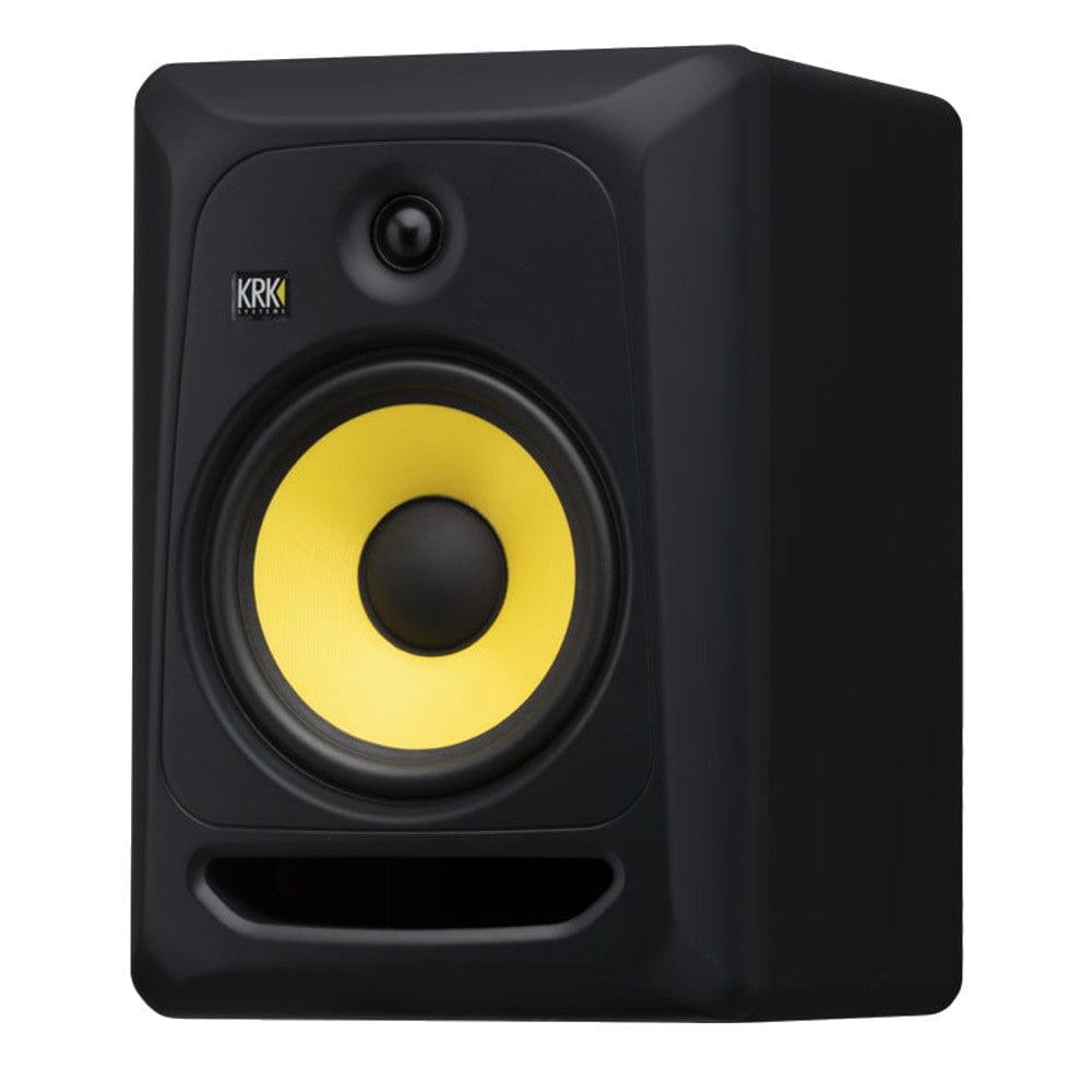 krk monitor speakers krk classic 8 active 2-way professional studio monitor - single - black