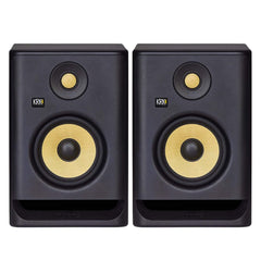 KRK Monitor Speakers Pair KRK ROKIT 5 G4 5inch Powered Studio Monitor Speaker