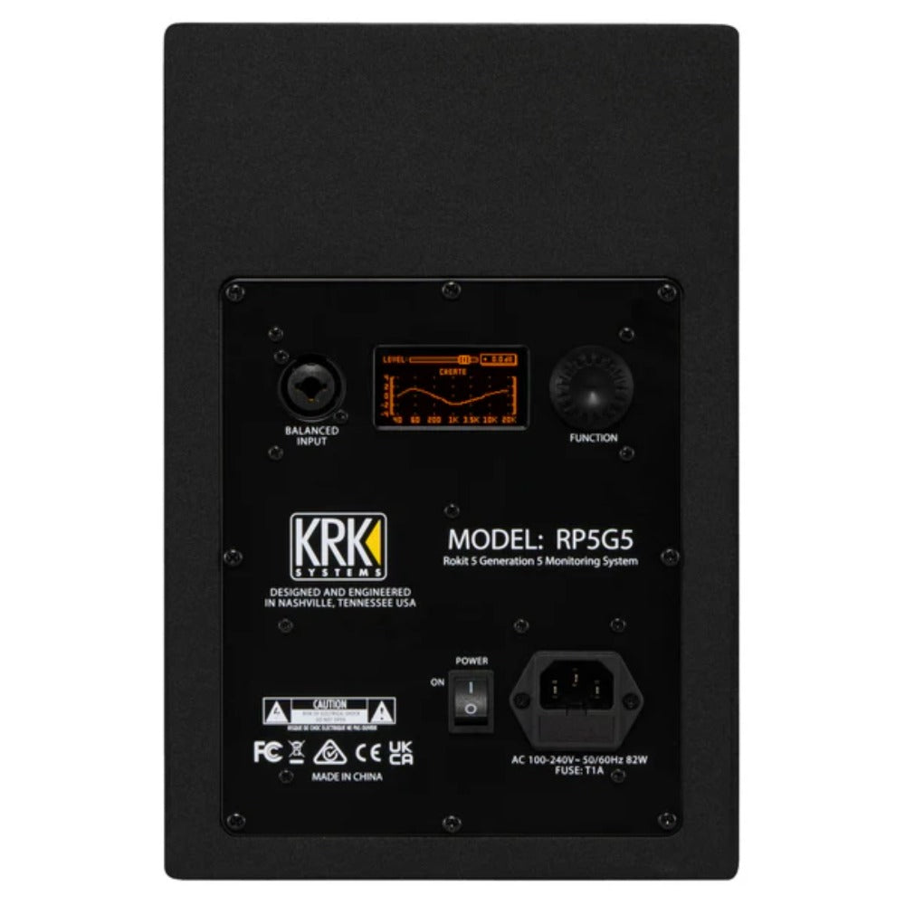 KRK Monitor Speakers Single KRK Rokit 5 Generation 5 Powered Studio Monitor Speaker - Single
