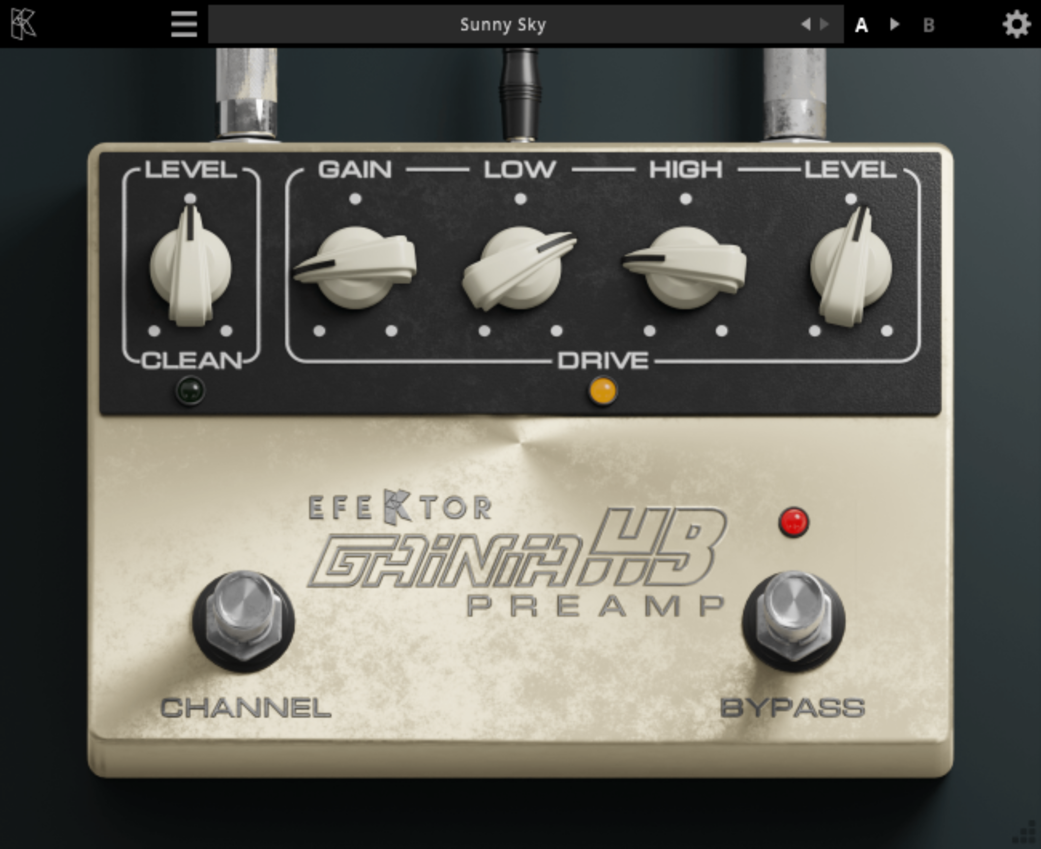 KUASSA Distortion Pedals Kuassa Efektor Gainia HB: High-Gain Distortion Pedal – Professional Audio Software & Plugin
