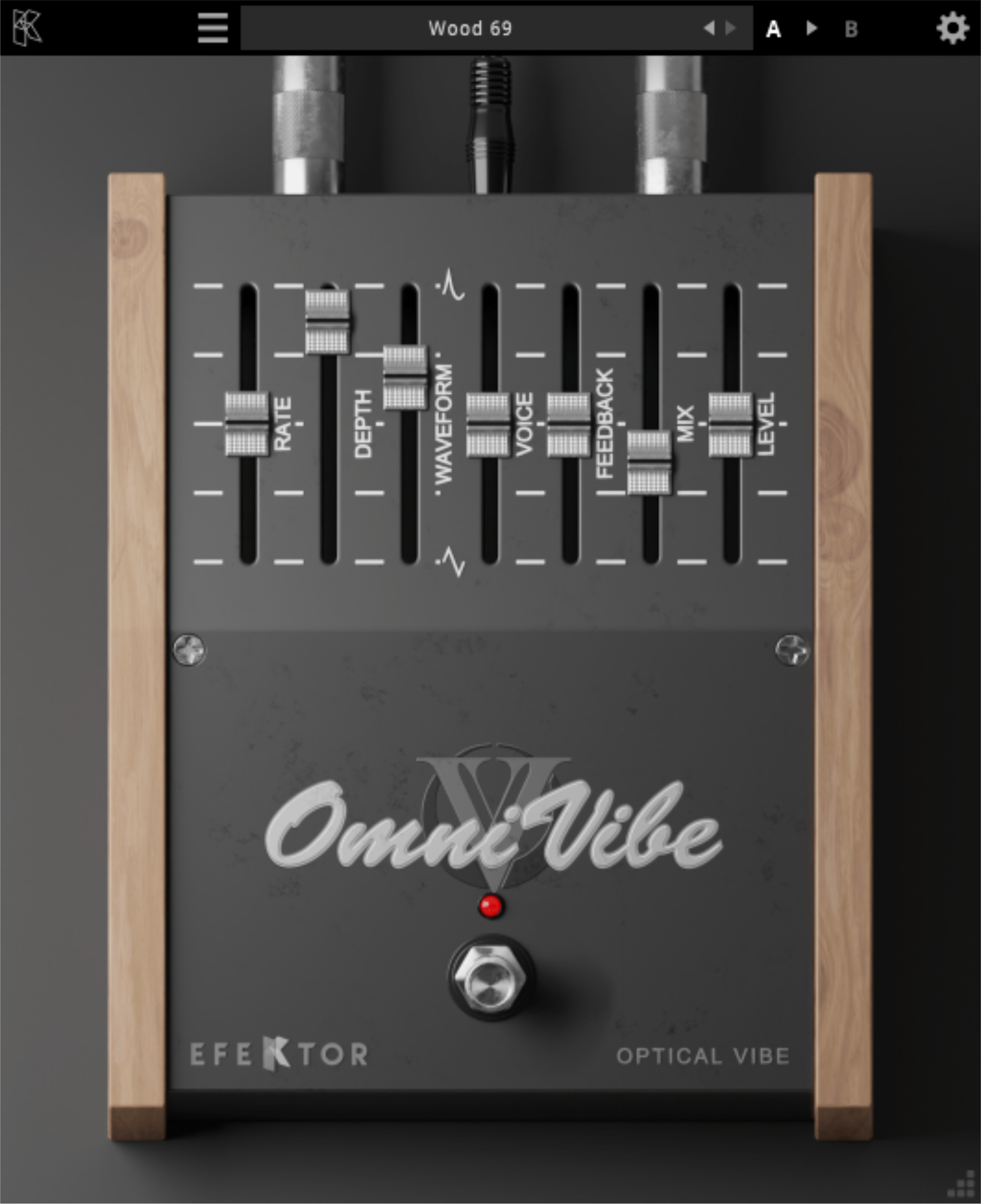 KUASSA Virtual Instruments Kuassa Efektor Omnivibe Optical Vibe Machine: Optical Vibe Machine Plugin