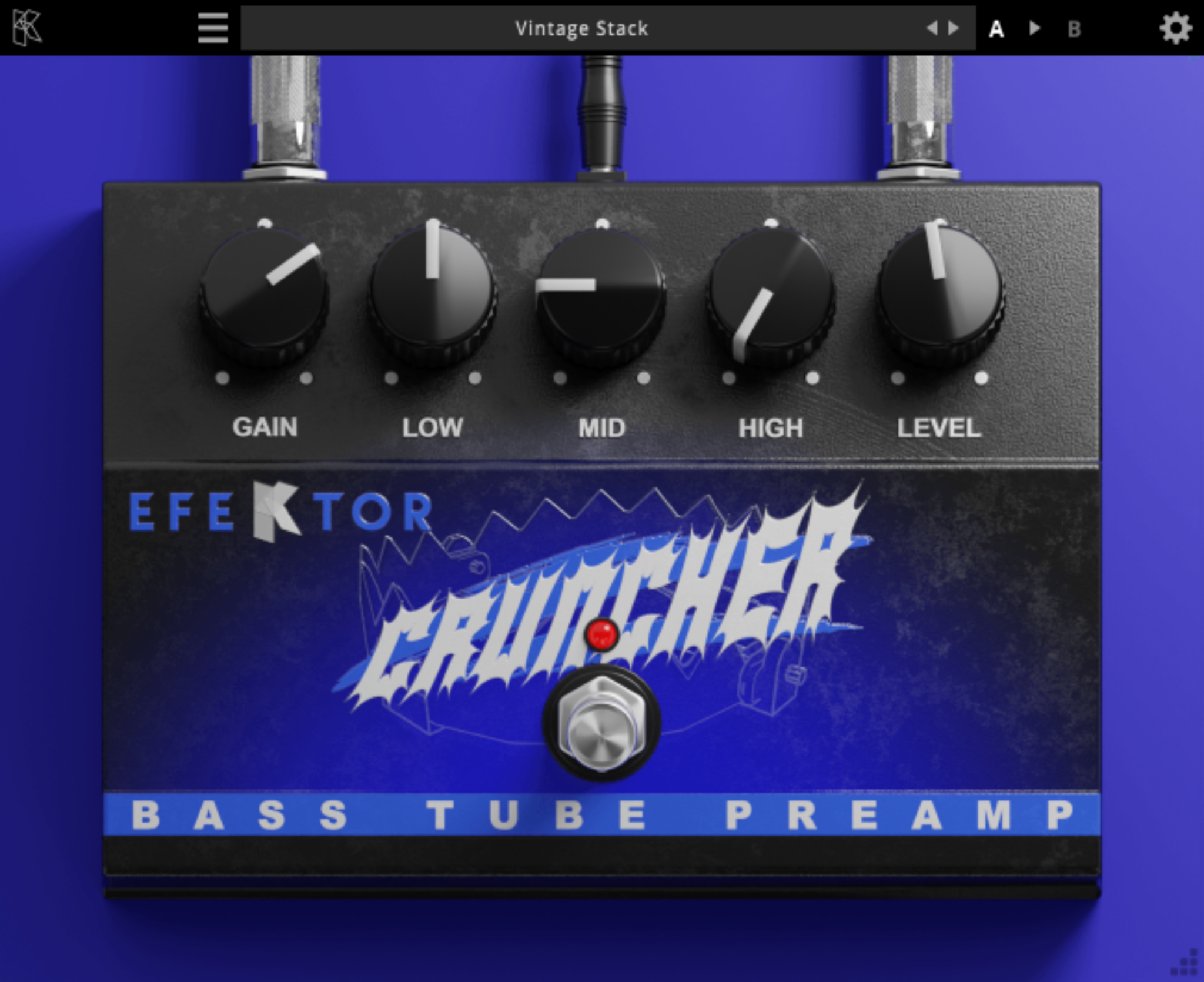 KUASSA Virtual Processors Kuassa Efektor Bass Cruncher Preamp: Bass Preamplifier – Professional Audio Software & Plugin