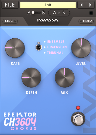 KUASSA Virtual Processors Kuassa Efektor CH3604 Chorus