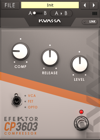 KUASSA Virtual Processors Kuassa Efektor CP3603 Compressor