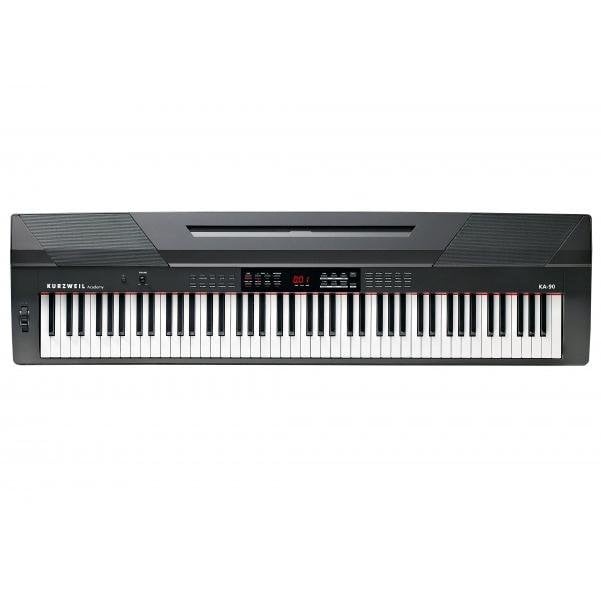 kurzweil digital pianos black kurzweil ka90 88-key digital piano