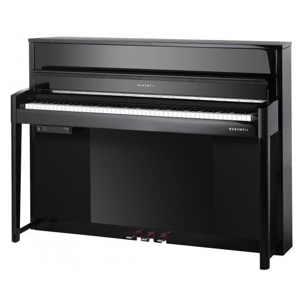 kurzweil digital pianos ebony polish kurzweil cup2 88-key digital piano with graded hammer action #color_ebony-polish