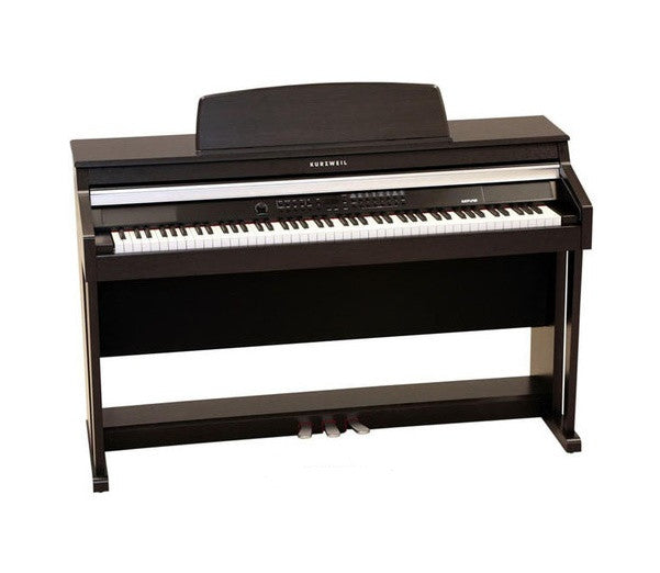 kurzweil digital pianos satin rosewood kurzweil mp-20 digital piano